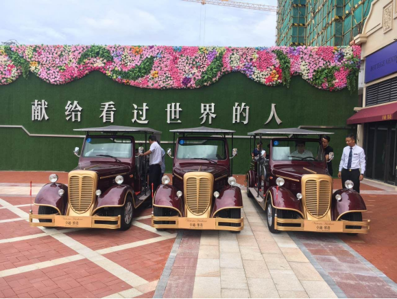 好樓房配好的看房車，金開電動看房車高端樓盤接待專用車
